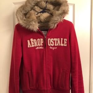 Aeropostale fur jacket